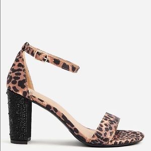Nwt Betsey Johnson For Torrid Leopard Glitter Heels 10W